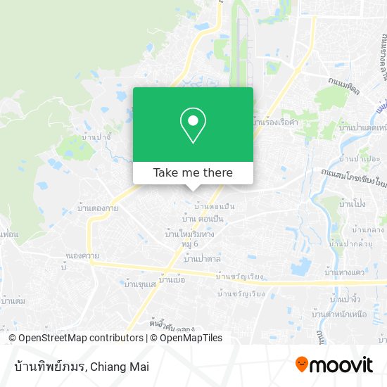 บ้านทิพย์ภมร map
