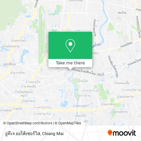 อู่ทีเจ ออโต้เซอร์วิส map