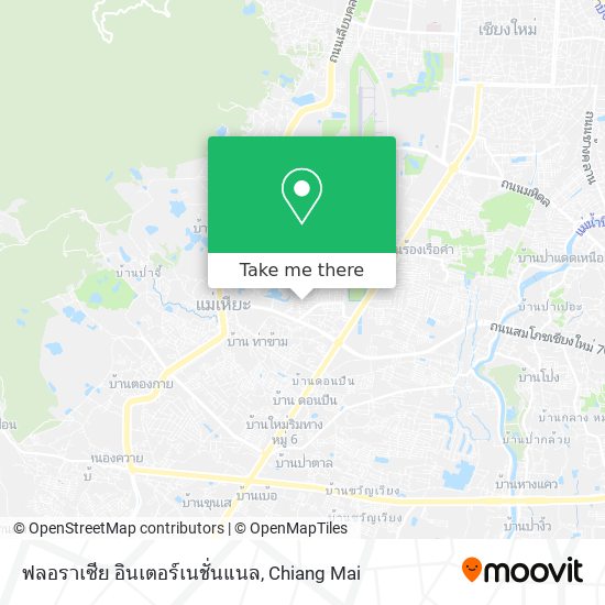 ฟลอราเซีย อินเตอร์เนชั่นแนล map
