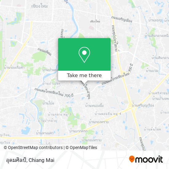 อุดมศิลป์ map