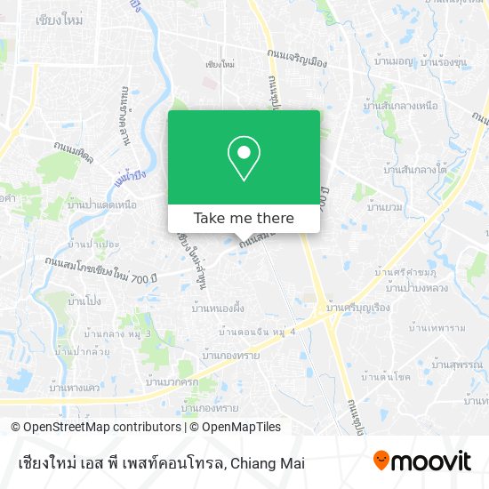 เชียงใหม่ เอส พี เพสท์คอนโทรล map