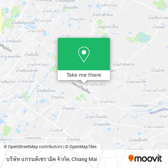 บริษัท แกรนด์เซรามิค จำกัด map