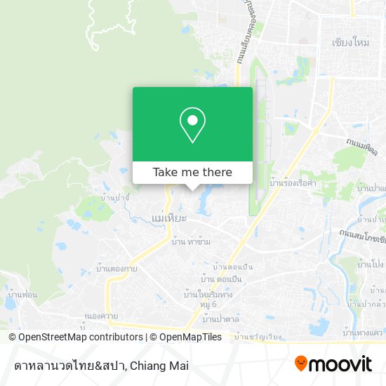 ดาหลานวดไทย&สปา map