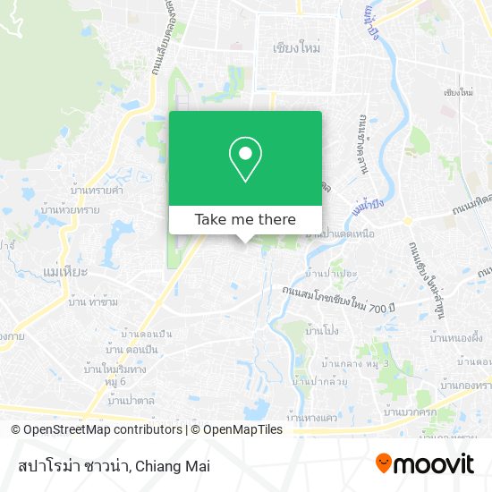 สปาโรม่า ซาวน่า map