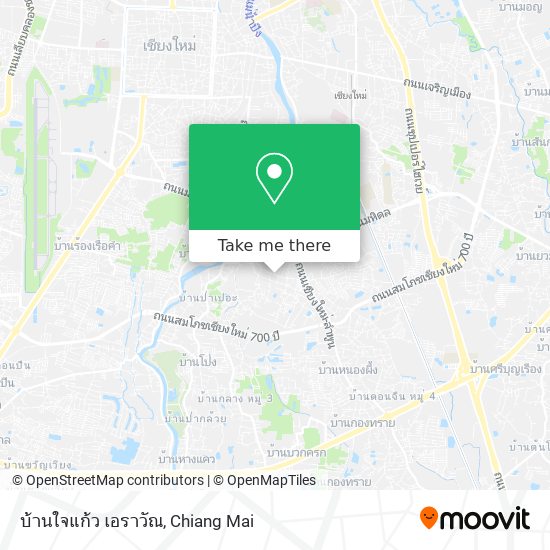 บ้านใจแก้ว เอราวัณ map