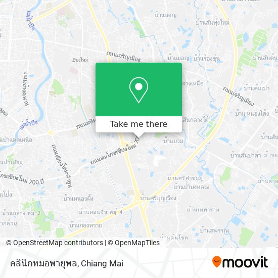 คลินิกหมอพายุพล map