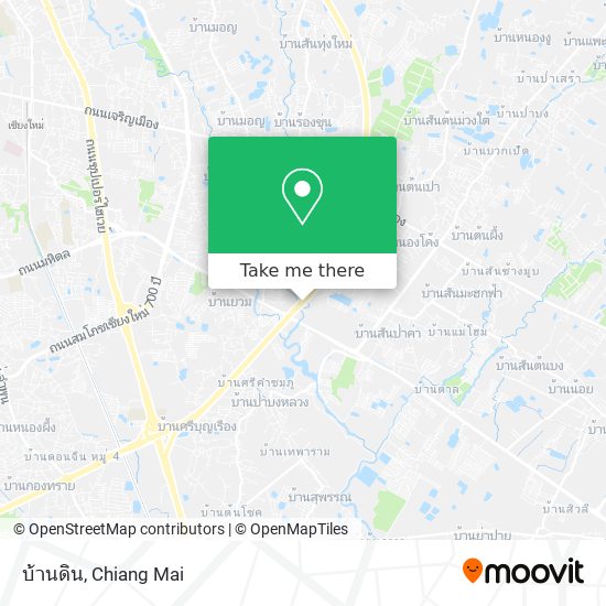 บ้านดิน map