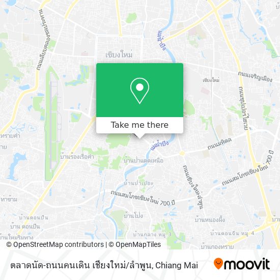 ตลาดนัด-ถนนคนเดิน เชียงใหม่ / ลำพูน map
