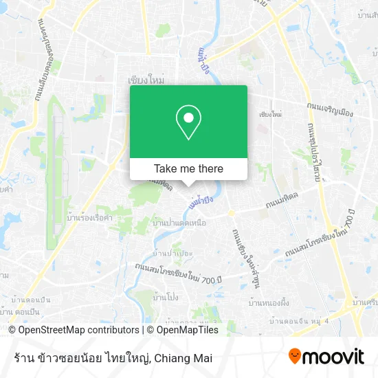 ร้าน ข้าวซอยน้อย ไทยใหญ่ map