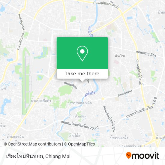 เชียงใหม่หินหยก map