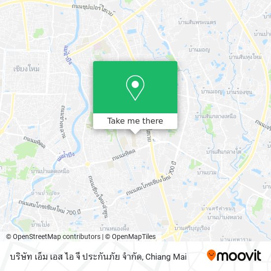 บริษัท เอ็ม เอส ไอ จี ประกันภัย จำกัด map