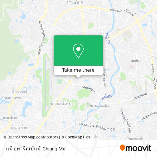 นที อพาร์ทเม้นท์ map