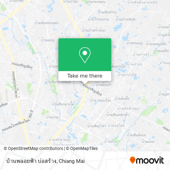 บ้านพลอยฟ้า บ่อสร้าง map