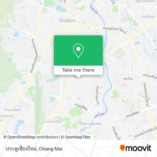 ประตูเชียงใหม่ map