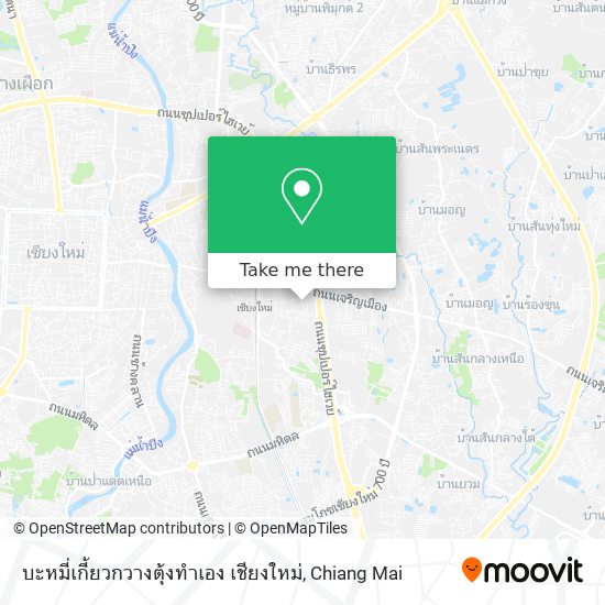 บะหมี่เกี้ยวกวางตุ้งทำเอง เชียงใหม่ map