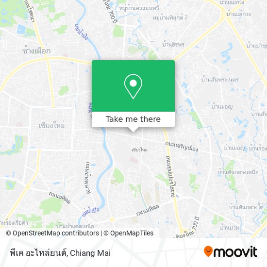 พีเค อะไหล่ยนต์ map