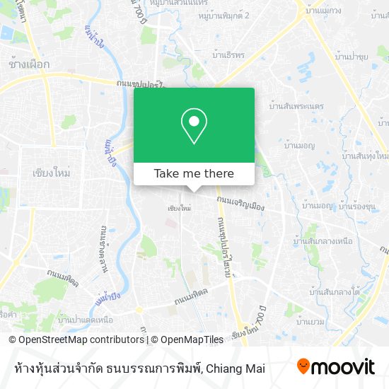 ห้างหุ้นส่วนจำกัด ธนบรรณการพิมพ์ map