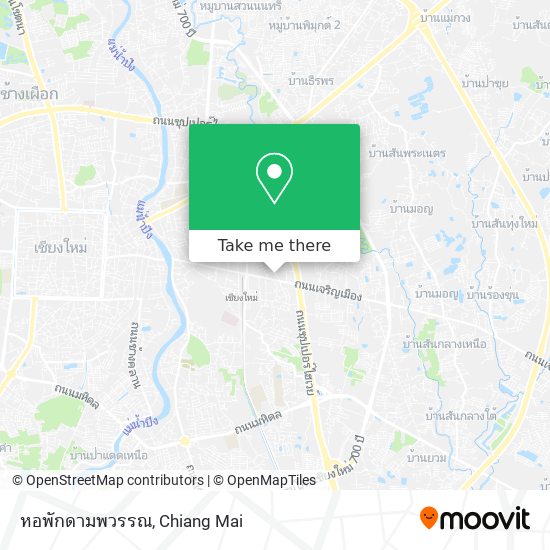 หอพักดามพวรรณ map
