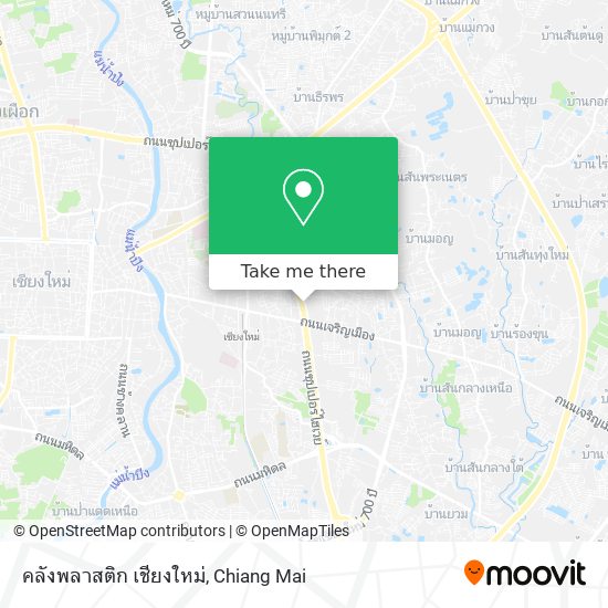 คลังพลาสติก เชียงใหม่ map