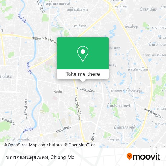 หอพักแสนสุขเพลส map