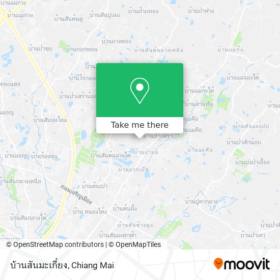 บ้านสันมะเกี๋ยง map