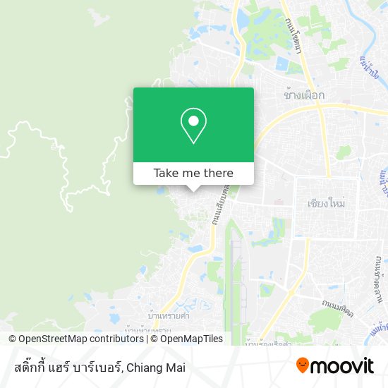 สติ๊กกี้ แฮร์ บาร์เบอร์ map