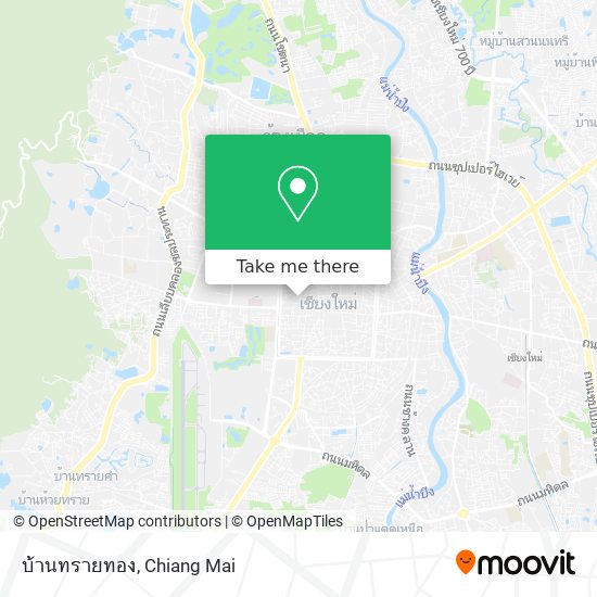 บ้านทรายทอง map
