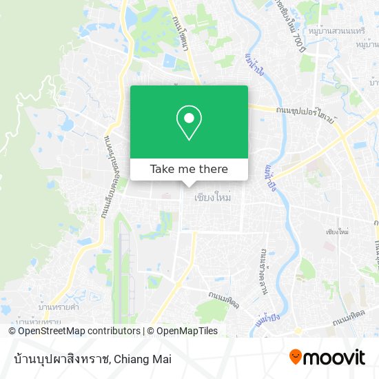 บ้านบุปผาสิงหราช map