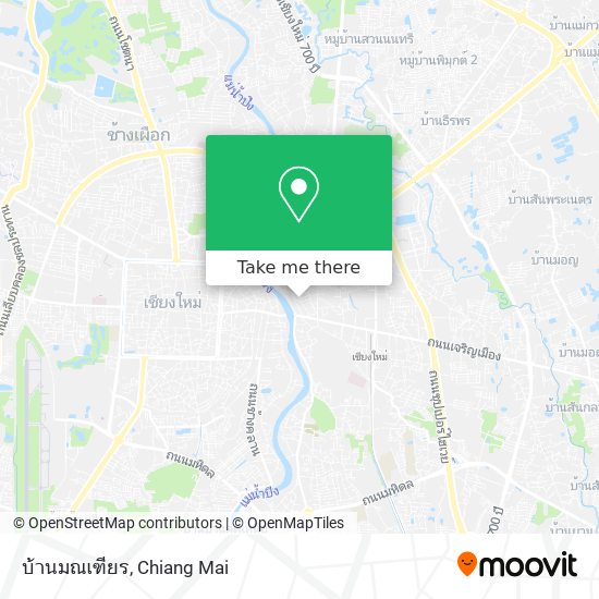 บ้านมณเฑียร map