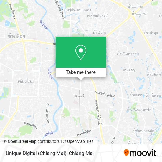 Unique Digital (Chiang Mai) map
