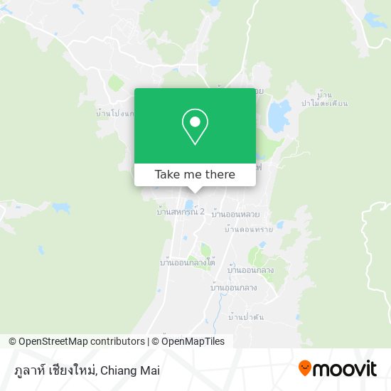 ภูลาห์ เชียงใหม่ map