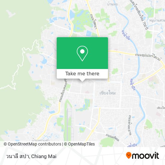 วนาลี สปา map