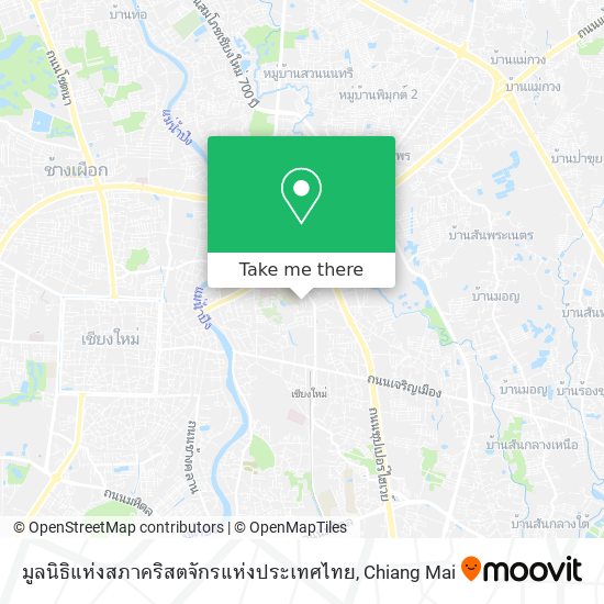 มูลนิธิแห่งสภาคริสตจักรแห่งประเทศไทย map