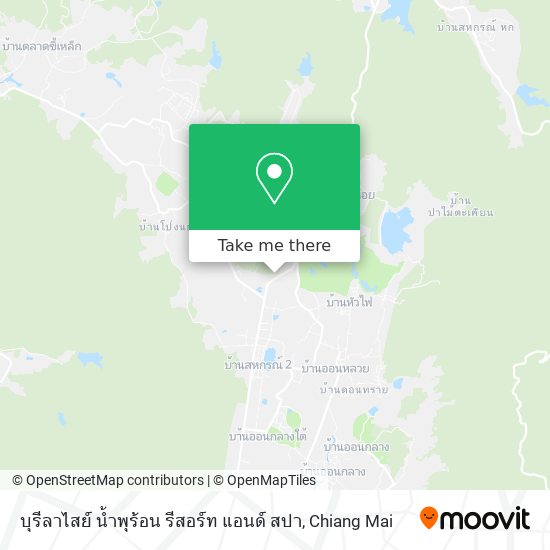 บุรีลาไสย์ น้ำพุร้อน รีสอร์ท แอนด์ สปา map