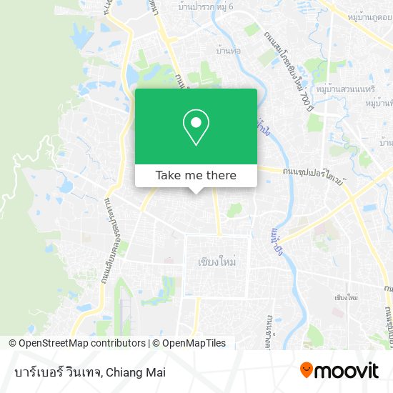 บาร์เบอร์ วินเทจ map