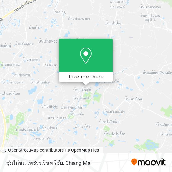ซุ้มไก่ชน เพชรนรินทร์ชัย map