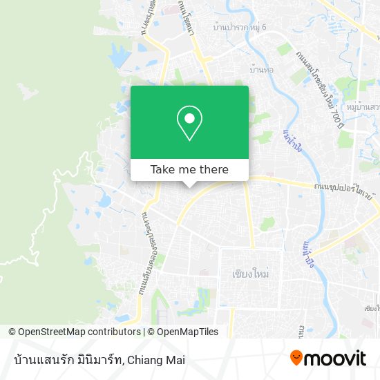 บ้านแสนรัก มินิมาร์ท map