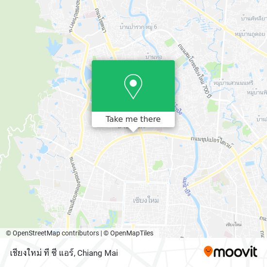เชียงใหม่ ที ซี แอร์ map