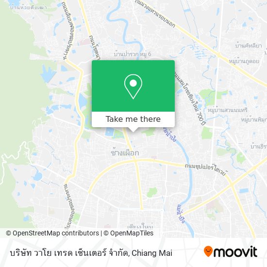 บริษัท วาโย เทรด เซ็นเตอร์ จำกัด map