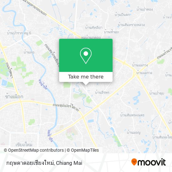 กฤษดาดอยเชียงใหม่ map