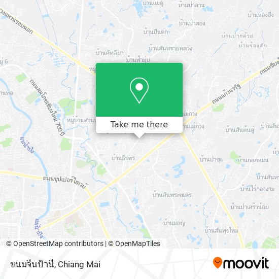ขนมจีนป้านี map