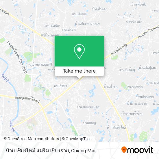 ป้าย เชียงใหม่ แม่ริม เชียงราย map