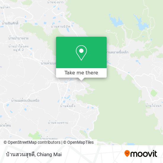 บ้านสวนสุขดี map