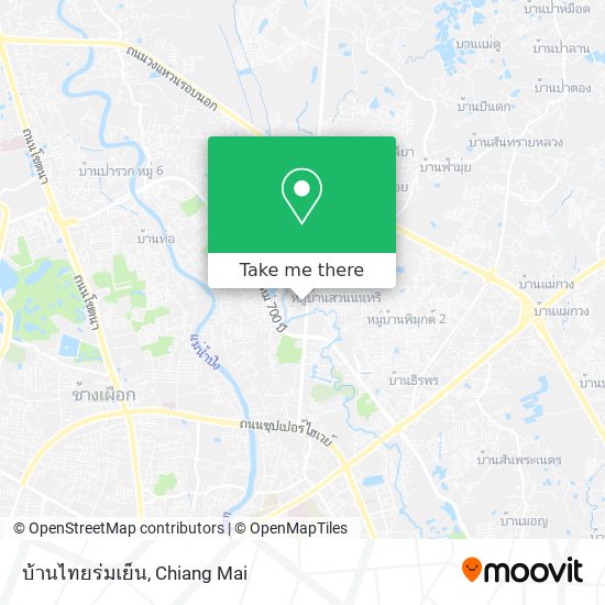 บ้านไทยร่มเย็น map