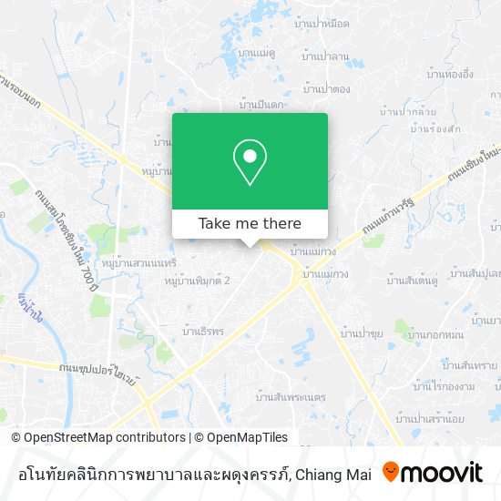 อโนทัยคลินิกการพยาบาลและผดุงครรภ์ map