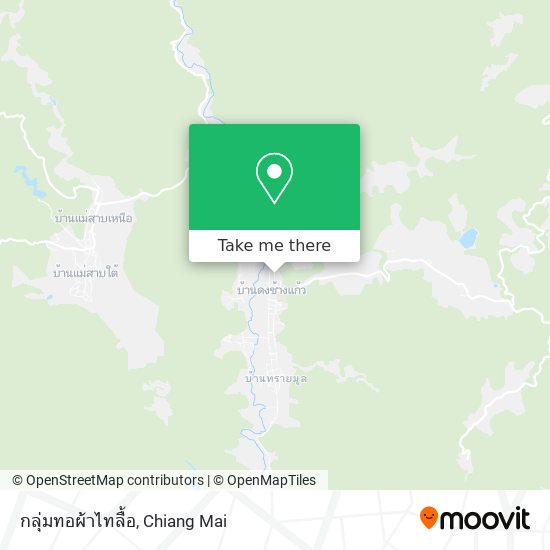 กลุ่มทอผ้าไทลื้อ map