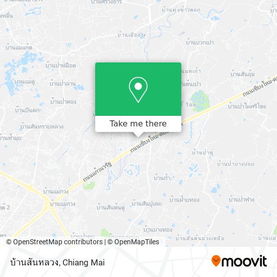 บ้านสันหลวง map