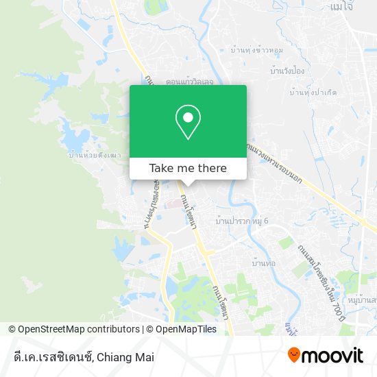 ดี.เค.เรสซิเดนซ์ map