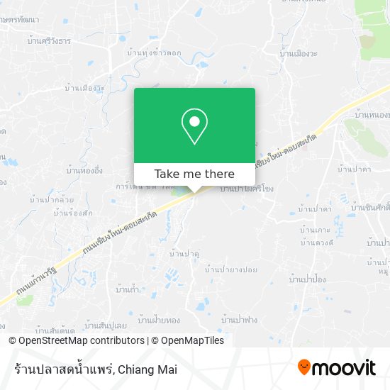 ร้านปลาสดน้ำแพร่ map