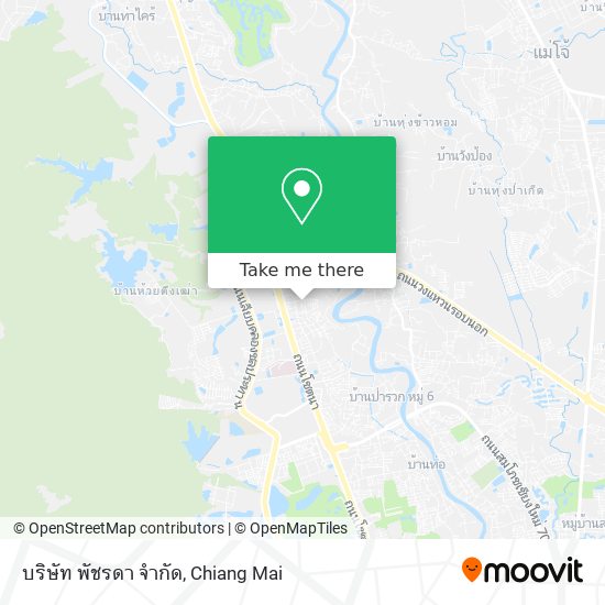 บริษัท พัชรดา จำกัด map